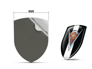 Cadillac Emblèmes Silicone Logo Limité Dôme Course ST